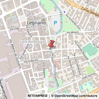 Mappa Via Roberto Ratti, 14, 20025 Legnano, Milano (Lombardia)