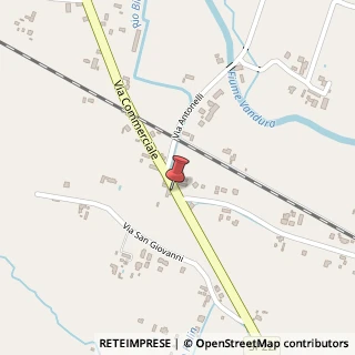 Mappa Via Commerciale, 121, 35010 Santa Giustina in Colle, Padova (Veneto)