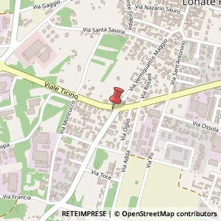 Mappa Via XXIV Maggio, 21015 Lonate Pozzolo, Varese (Lombardia)