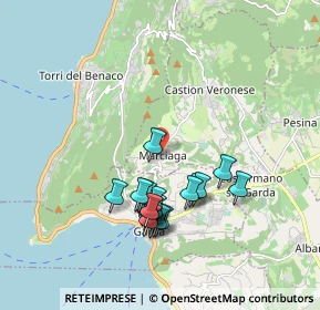 Mappa Via Villa, 37016 Garda VR, Italia (1.7065)