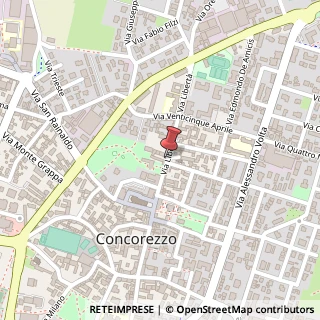 Mappa Via Libertà, 66, 20049 Concorezzo, Monza e Brianza (Lombardia)