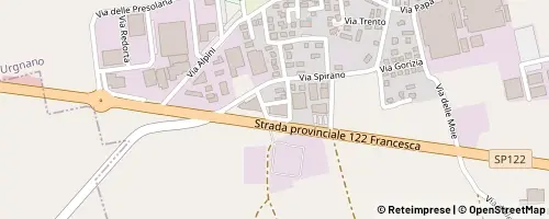 Mappa Urgnano