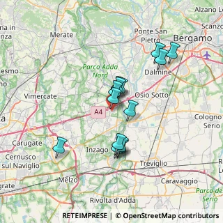 Mappa Via Achille Grandi, 20056 Trezzo sull'Adda MI, Italia (5.78286)