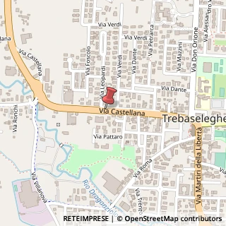 Mappa Via Castellana,  13, 35010 Trebaseleghe, Padova (Veneto)