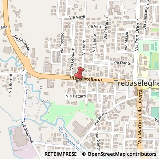 Mappa Via Castellana, 13, 35010 Trebaseleghe, Padova (Veneto)