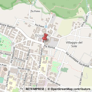Mappa Piazza Gigi Rota, 3, 25073 Bovezzo, Brescia (Lombardia)