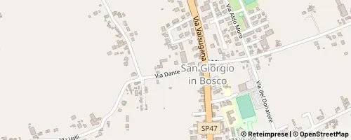 Mappa San Giorgio in Bosco