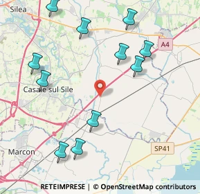 Mappa Via Everardo, 31056 Roncade TV, Italia (4.72)