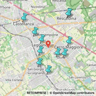 Mappa Via Generale Cantore, 20025 Legnano MI, Italia (1.98818)