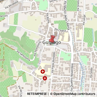 Mappa Via Giancarlo Peracchia, 3, 25064 Gussago, Brescia (Lombardia)