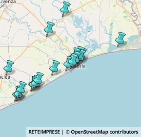 Mappa Via Sile, 30021 Caorle VE, Italia (7.6025)
