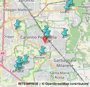 Mappa Vicolo Gradisca, 21042 Caronno Pertusella VA, Italia (2.35364)