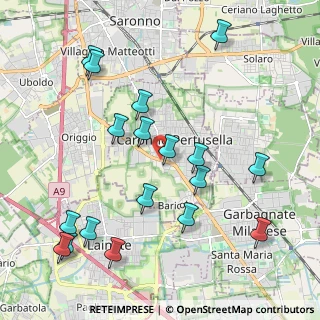Mappa Via Lecco, 21042 Caronno Pertusella VA, Italia (2.32722)