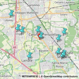 Mappa Via Lecco, 21042 Caronno Pertusella VA, Italia (2.30727)