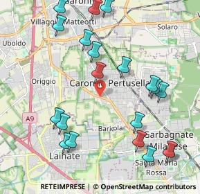 Mappa Via Lecco, 21042 Caronno Pertusella VA, Italia (2.392)