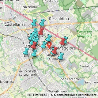 Mappa Piazza Fratelli, 20028 San Vittore Olona MI, Italia (1.414)