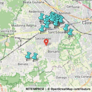 Mappa Via Basilico Aristide, 21052 Busto Arsizio VA, Italia (2.049)