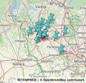 Mappa Via Basilico Aristide, 21052 Busto Arsizio VA, Italia (8.61)