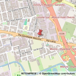 Mappa Via Giuseppe Mazzini, 37, 20835 Muggiò, Monza e Brianza (Lombardia)