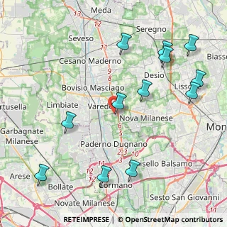 Mappa Zona Produttiva Nord Est, 20037 Paderno Dugnano MI, Italia (4.92417)