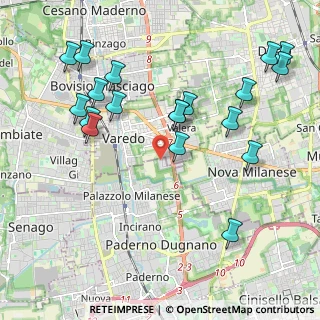 Mappa Zona Produttiva Nord Est, 20037 Paderno Dugnano MI, Italia (2.29632)