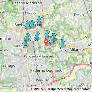 Mappa Zona Produttiva Nord Est, 20037 Paderno Dugnano MI, Italia (1.45917)