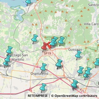 Mappa Treversa I di Via Paderno F. C., 25050 Rodengo-Saiano BS, Italia (5.5655)