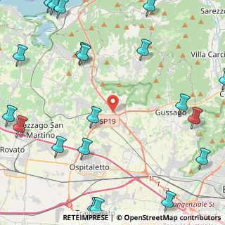 Mappa Treversa I di Via Paderno F. C., 25050 Rodengo-Saiano BS, Italia (6.769)