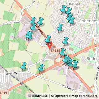 Mappa Via Paderno, 25050 Rodengo-Saiano BS, Italia (0.5505)