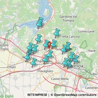 Mappa Via Paderno, 25050 Rodengo-Saiano BS, Italia (6.492)