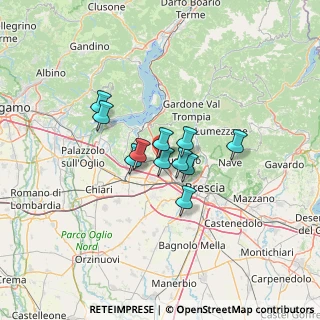 Mappa Via Paderno, 25050 Rodengo-Saiano BS, Italia (8.50182)