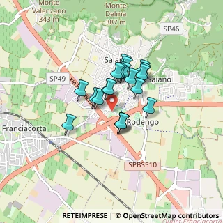 Mappa Via San Antonelli, 25050 Rodengo-Saiano BS, Italia (0.5545)
