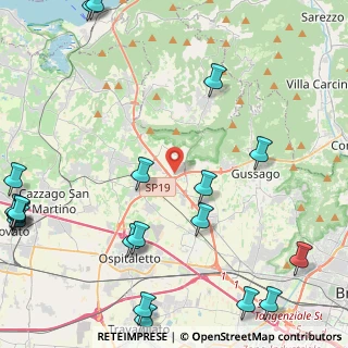 Mappa Via San Antonelli, 25050 Rodengo-Saiano BS, Italia (6.6175)