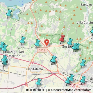Mappa Via San Antonelli, 25050 Rodengo-Saiano BS, Italia (6.6155)