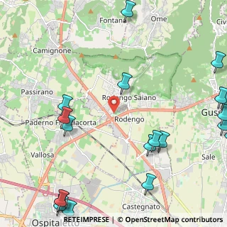 Mappa Via San Antonelli, 25050 Rodengo-Saiano BS, Italia (3.3215)