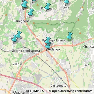 Mappa Via San Antonelli, 25050 Rodengo-Saiano BS, Italia (3.07154)