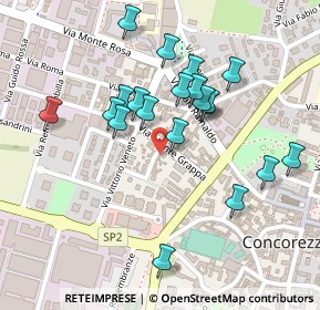 Mappa Via Monte Grappa, 20863 Concorezzo MB, Italia (0.2195)