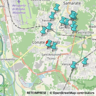 Mappa Via Brescia, 21015 Lonate Pozzolo VA, Italia (2.30533)