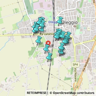 Mappa Via XXV Aprile, 28047 Oleggio NO, Italia (0.35862)