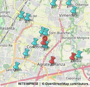 Mappa Via IV Novembre, 20863 Concorezzo MB, Italia (2.14867)
