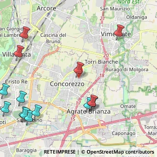 Mappa Via IV Novembre, 20863 Concorezzo MB, Italia (3.1)
