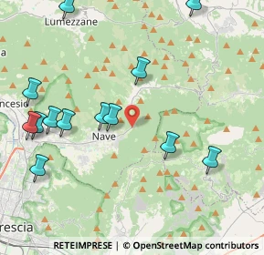 Mappa Via Pieve Vecchia, 25075 Nave BS, Italia (4.81769)