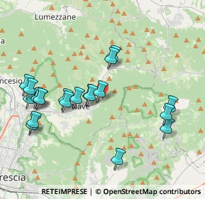 Mappa Via Pieve Vecchia, 25075 Nave BS, Italia (4.1205)