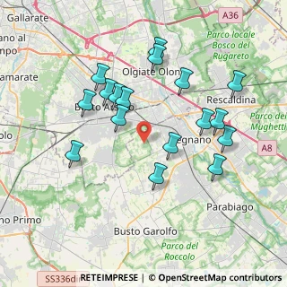 Mappa Via Fratelli di Dio, 20025 Legnano MI, Italia (3.69)