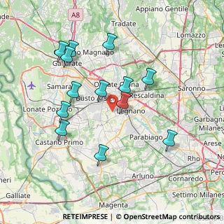 Mappa Via Fratelli di Dio, 20025 Legnano MI, Italia (7.32462)
