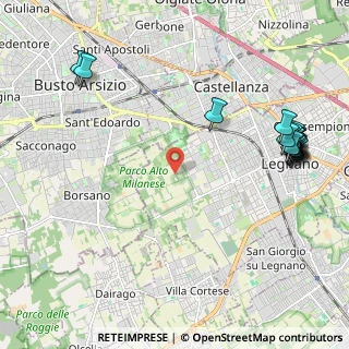 Mappa Via Fratelli di Dio, 20025 Legnano MI, Italia (2.74882)
