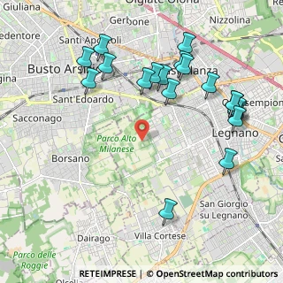 Mappa Via Fratelli di Dio, 20025 Legnano MI, Italia (2.348)