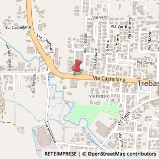 Mappa Via Castellana, 19, 35010 Trebaseleghe, Padova (Veneto)
