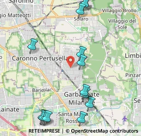 Mappa Via Varese, 20031 Cesate MI, Italia (2.595)