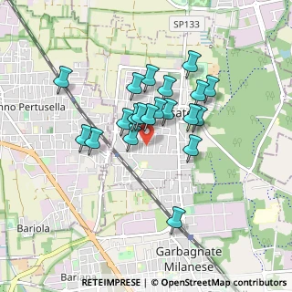 Mappa Via Varese, 20031 Cesate MI, Italia (0.699)